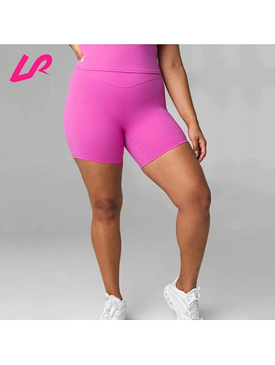 wholesale women's high rise athletic shorts